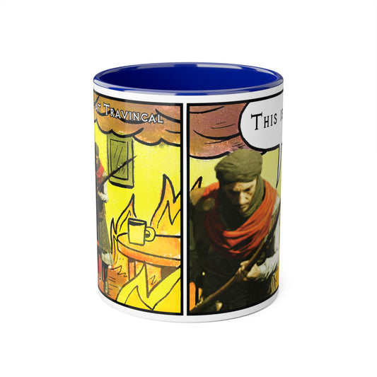 CANADA Product - "This is fine" Travincal 11oz Coffee Mug – For Diablo II Resurrected Players and Coffee Lovers