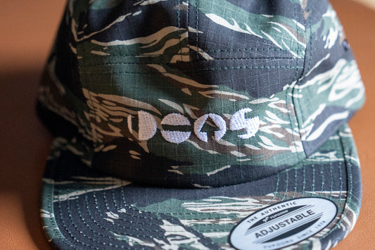 PeasTV 5 Panel Cap with Embroidered Design - Perfect for Casual Streams and Outdoor Adventures