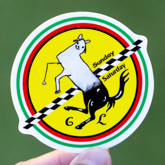 Charles Leclerc Saturday Sunday, Formula Dank Ferrari Formula 1 F1 Sticker - Funny Waterproof Sticker for Laptops, Water Bottles and Smooth Surfaces