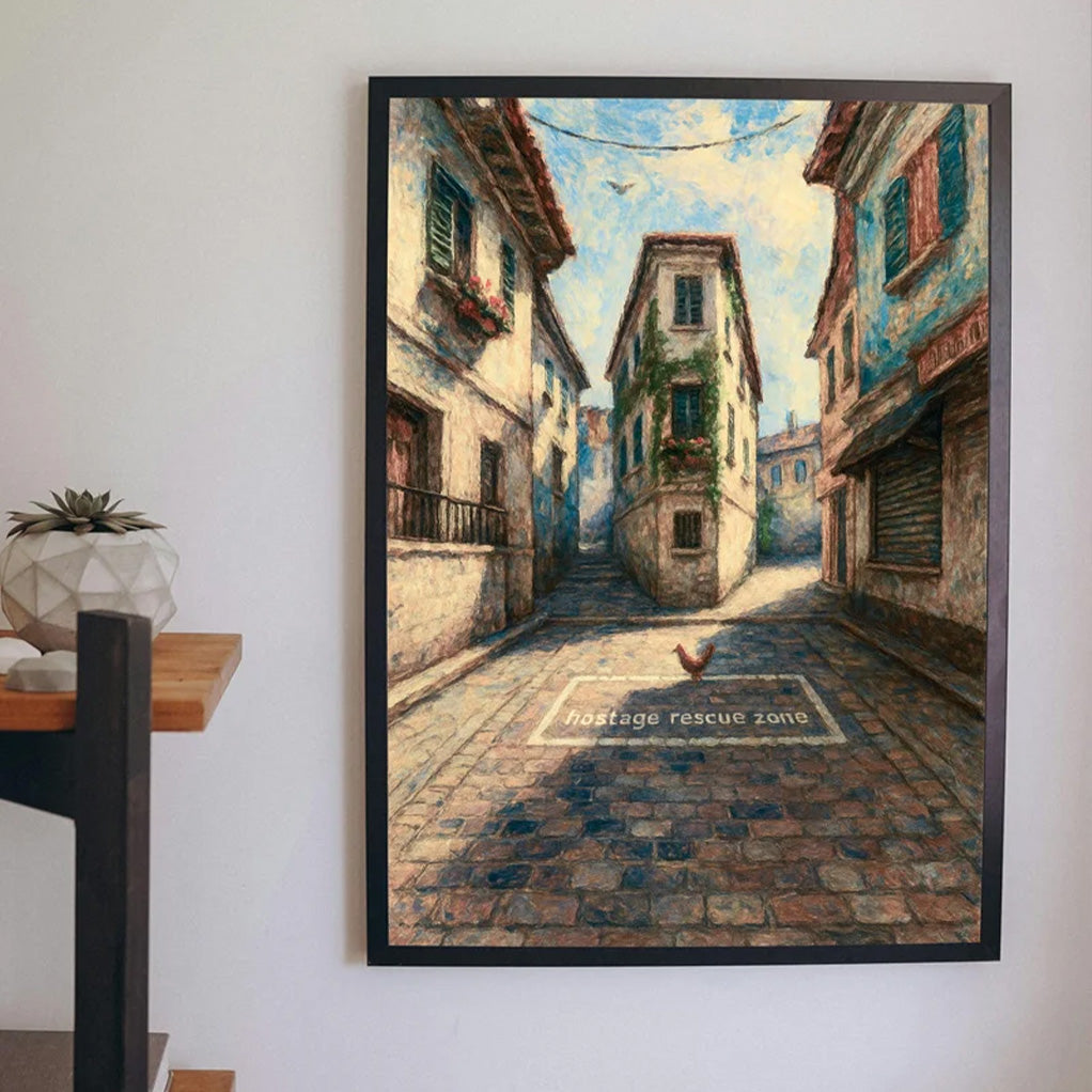 Counter-Strike Inspired Art Prints & Framed Wall Decor Iconic Map Collection