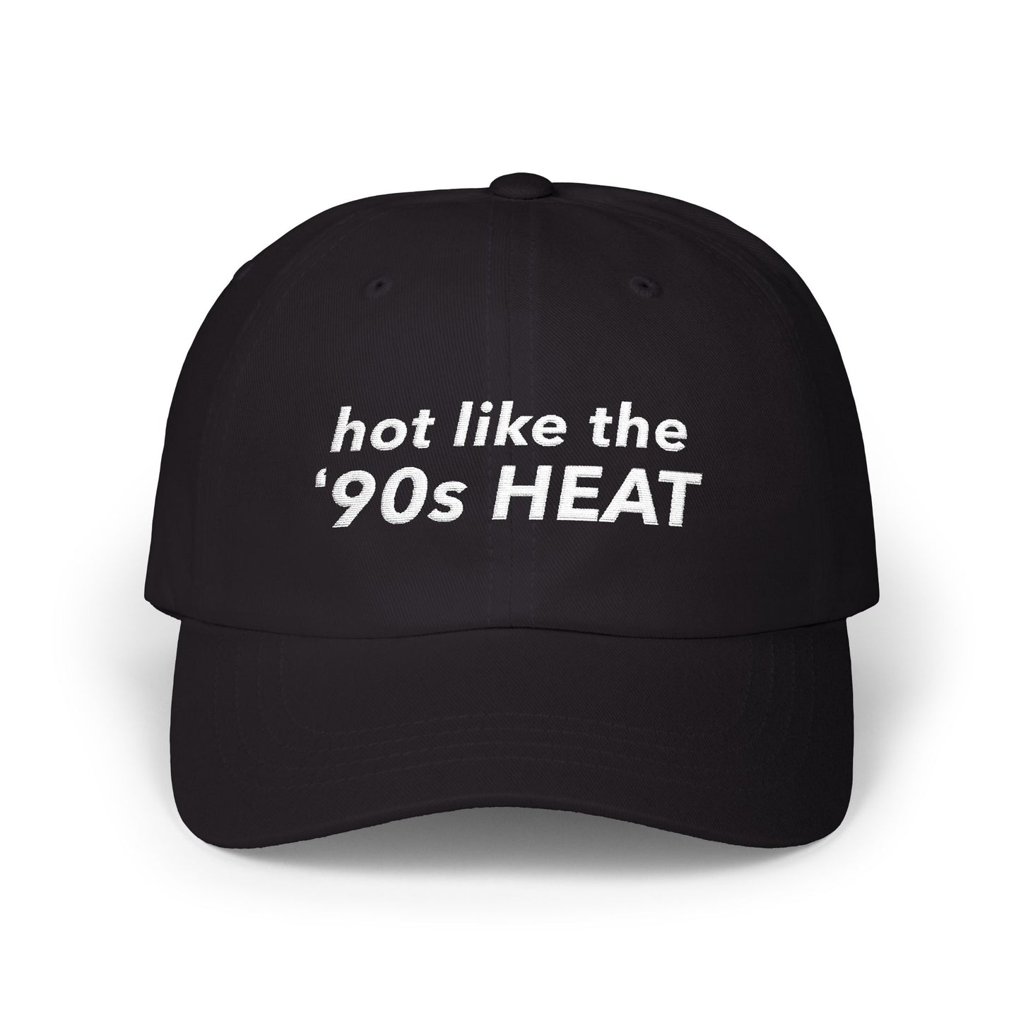 "Hot Like the '90s HEAT" PeasTV Classic Dad Cap — Embroidered Baseball Hat