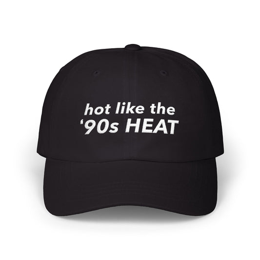 "Hot Like the '90s HEAT" PeasTV Classic Dad Cap — Embroidered Baseball Hat