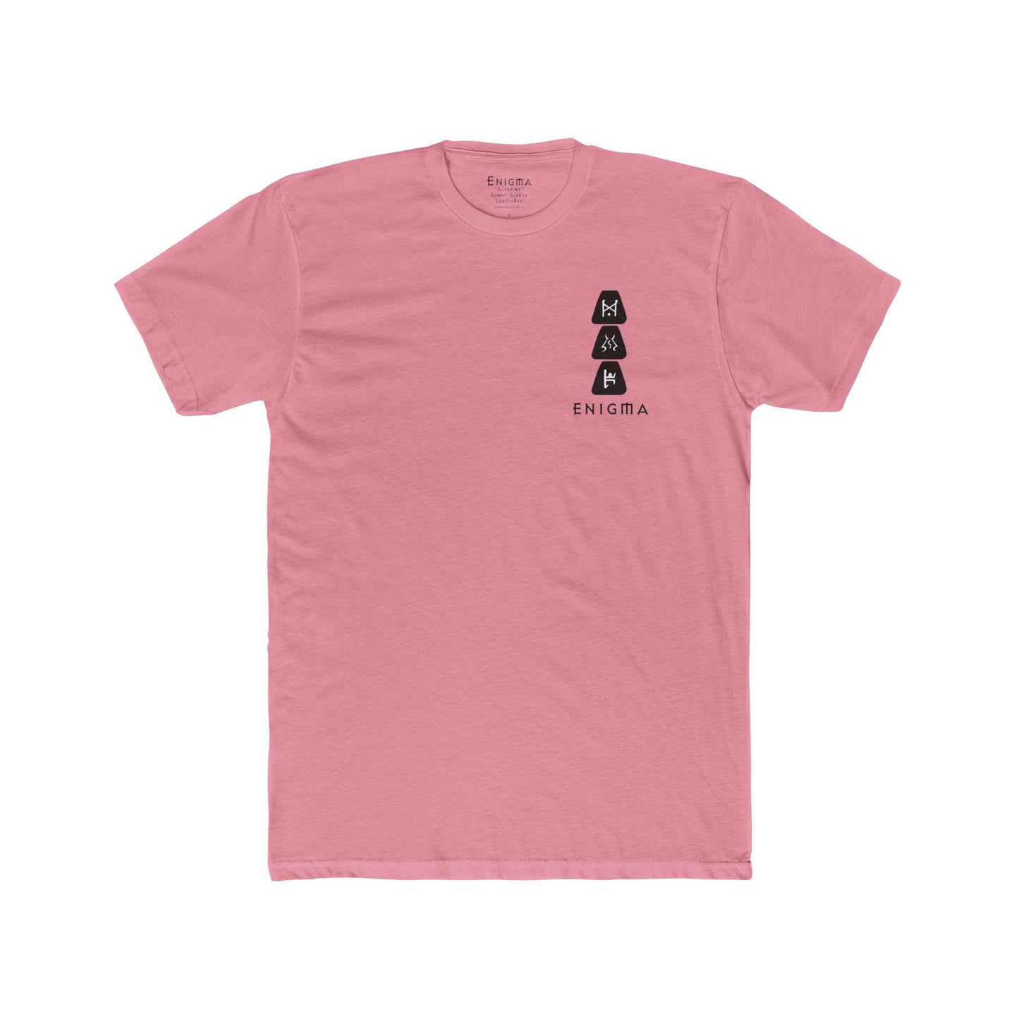 The Minimalist ENIGMA 'Jah Ith Ber' Runeword - Superior Cotton Next Level T-Shirt Base Color Variety Unisex Cotton Crew Tee