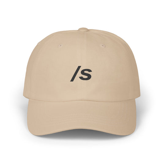 Sarcasm “/s” BLACK Embroidery Classic Dad Hat – Reddit Style Sarcastic Meme Trendy Adjustable Cotton Cap for Casual Outfits