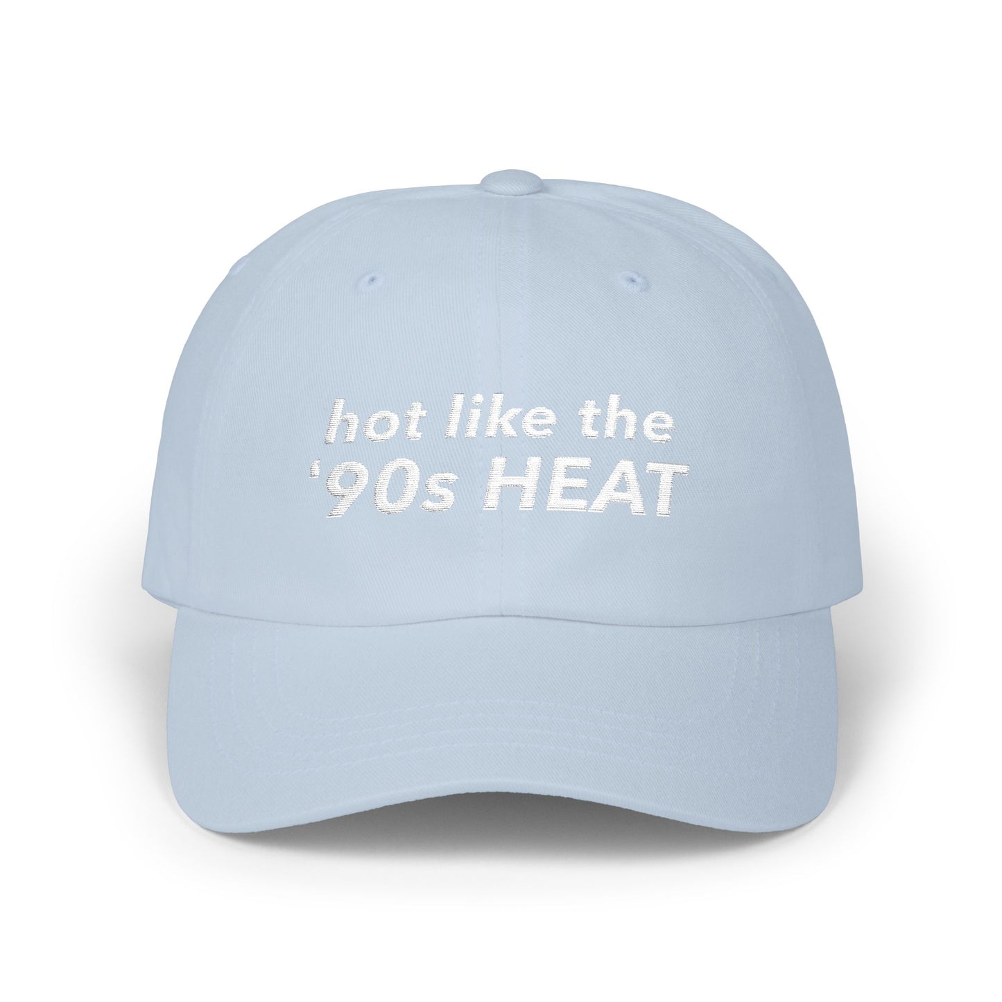 "Hot Like the '90s HEAT" PeasTV Classic Dad Cap — Embroidered Baseball Hat