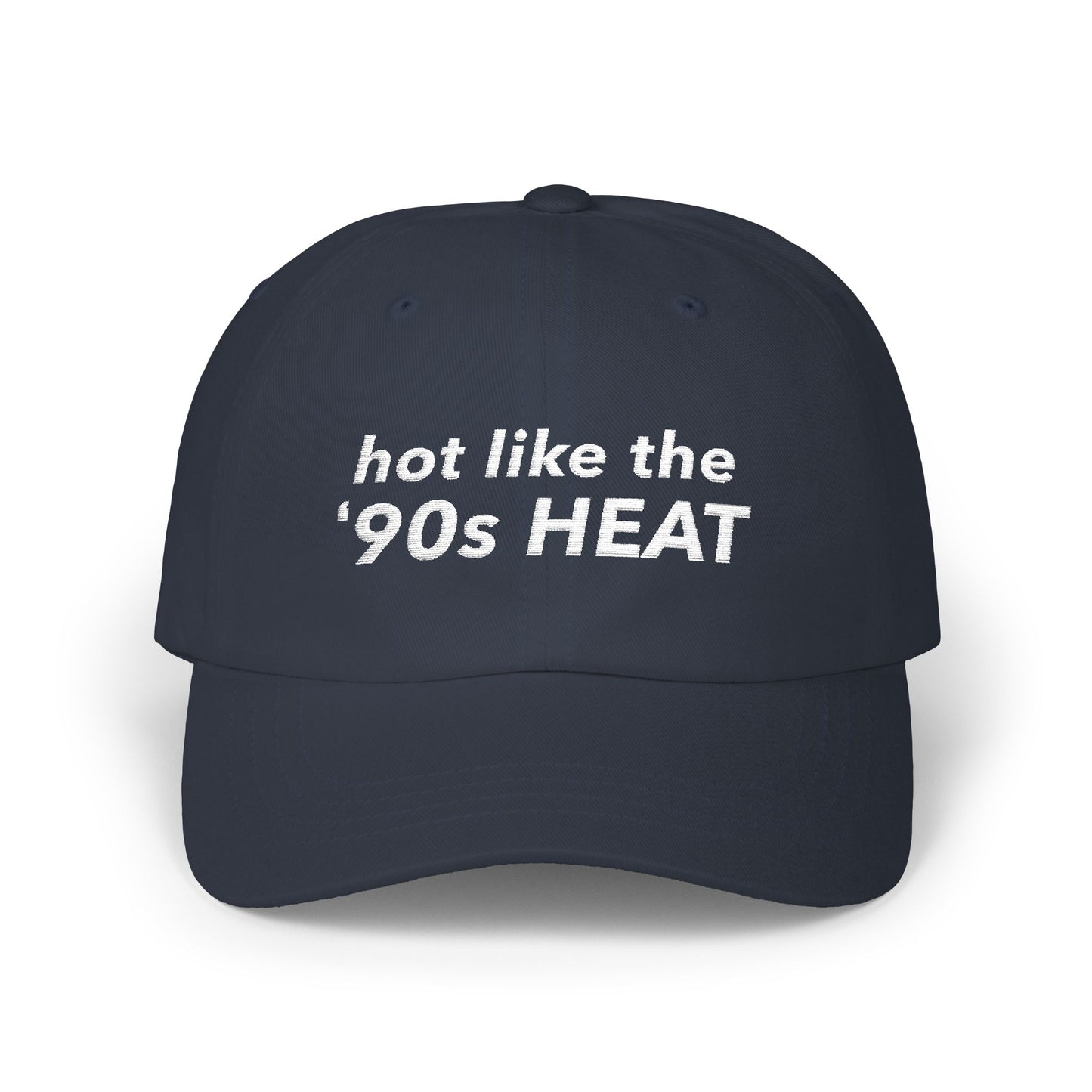 "Hot Like the '90s HEAT" PeasTV Classic Dad Cap — Embroidered Baseball Hat