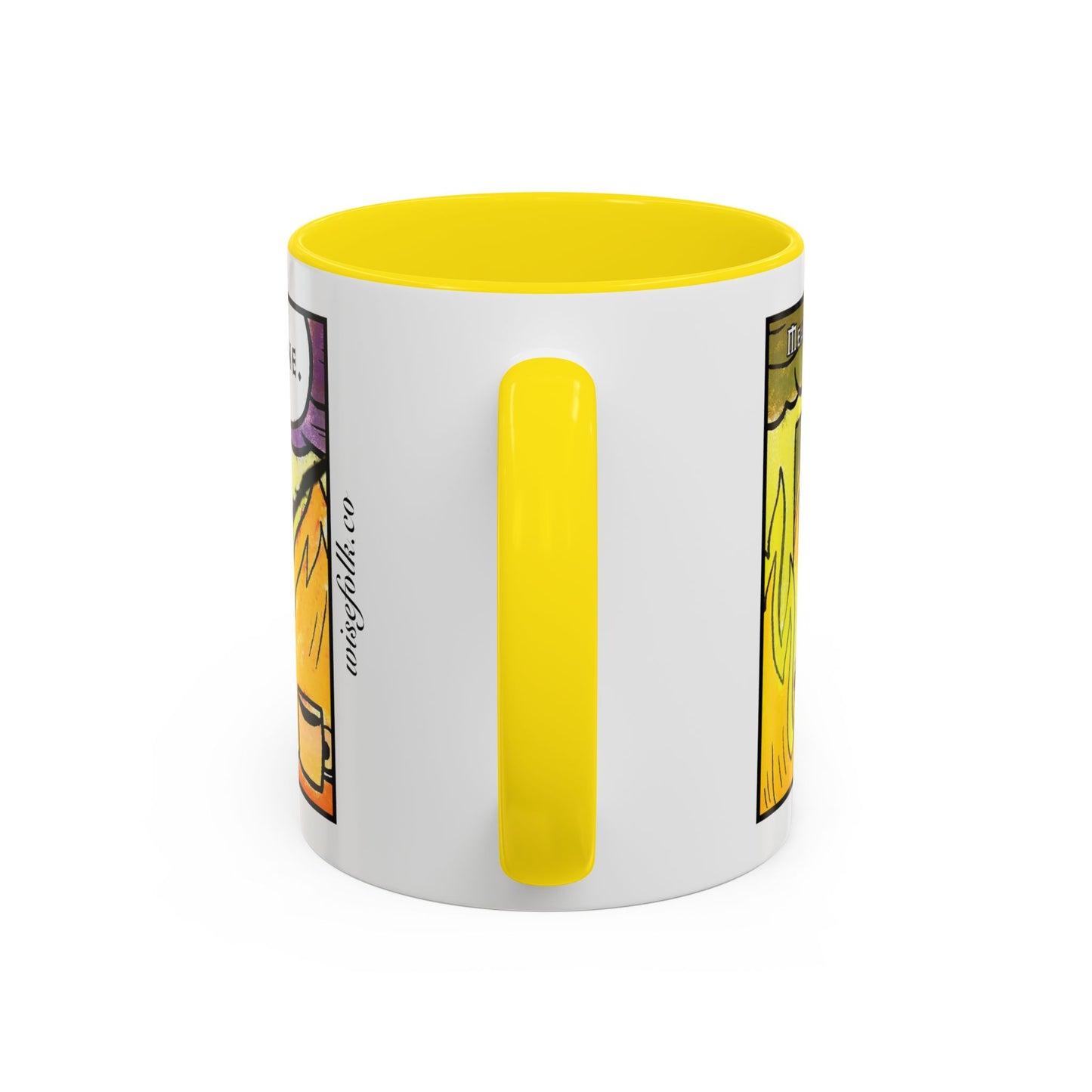 UK Product - "This is fine" Travincal 11oz Coffee Mug – For Diablo II Resurrected Players and Coffee Lovers