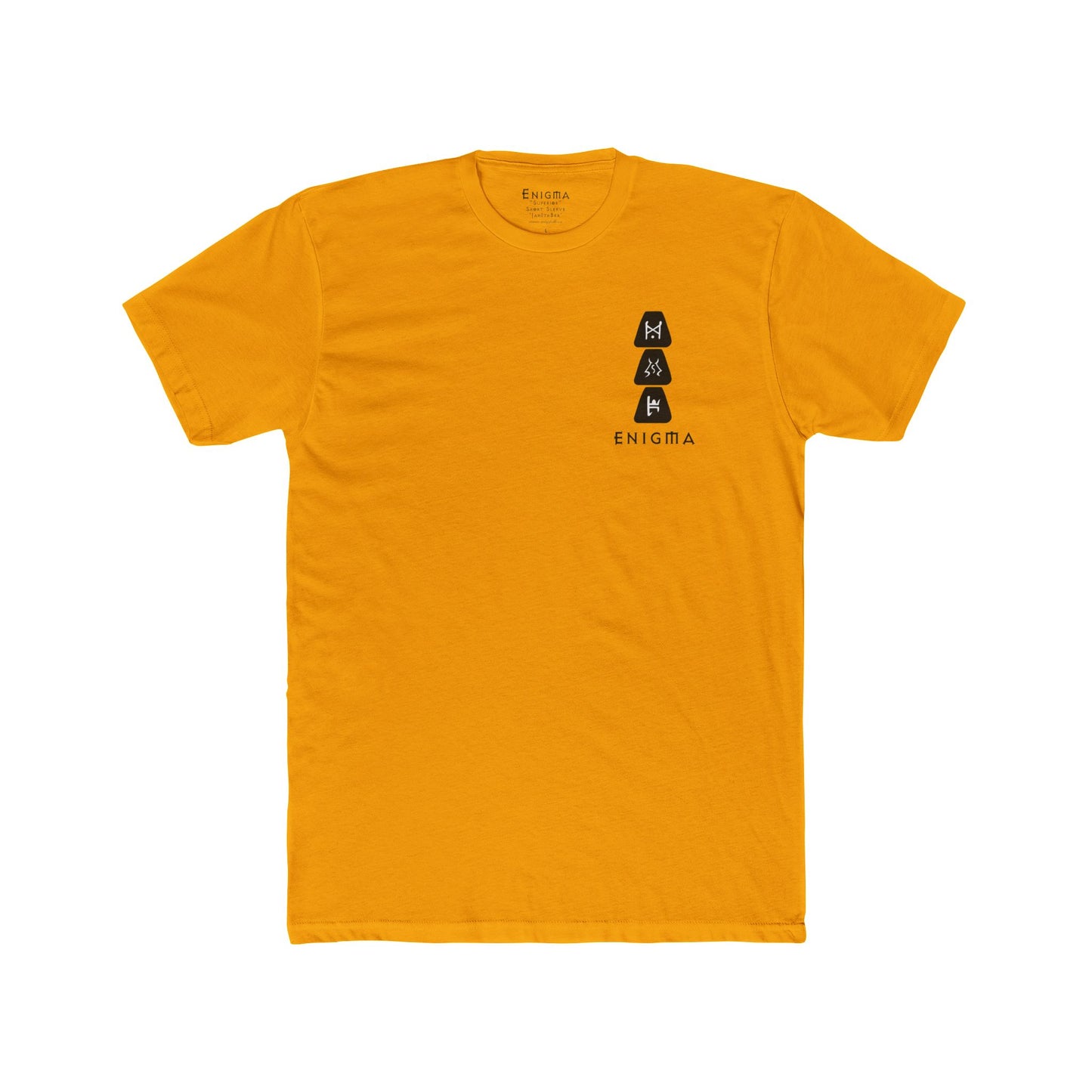 The Minimalist ENIGMA 'Jah Ith Ber' Runeword - Superior Cotton Next Level T-Shirt Base Color Variety Unisex Cotton Crew Tee