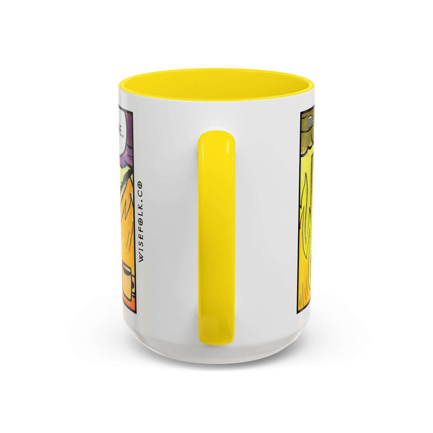 "This is fine" Travincal Mercenary 11oz and 15oz Coffee Mug – For Diablo II Resurrected Players and Coffee Lovers