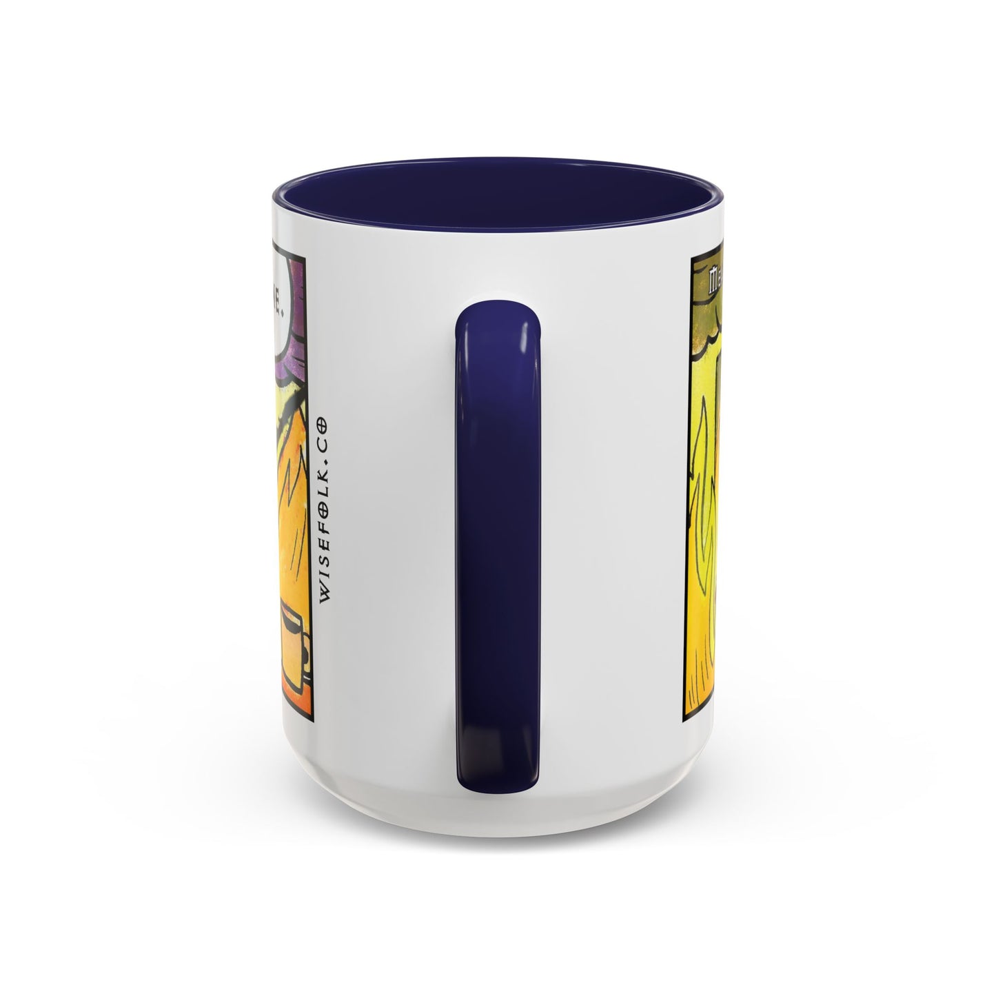 "This is fine" Travincal Mercenary 11oz and 15oz Coffee Mug – For Diablo II Resurrected Players and Coffee Lovers