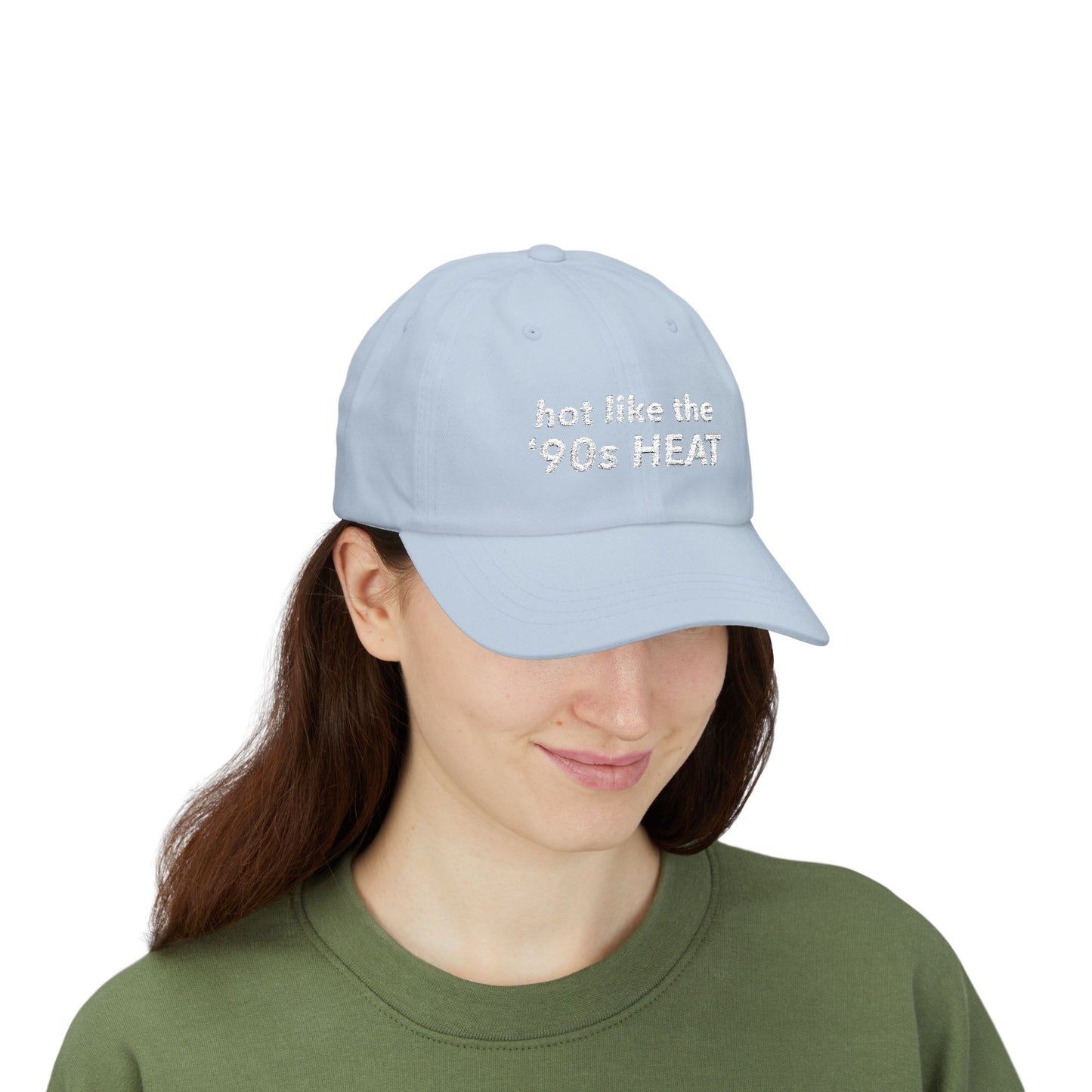 "Hot Like the '90s HEAT" PeasTV Classic Dad Cap — Embroidered Baseball Hat