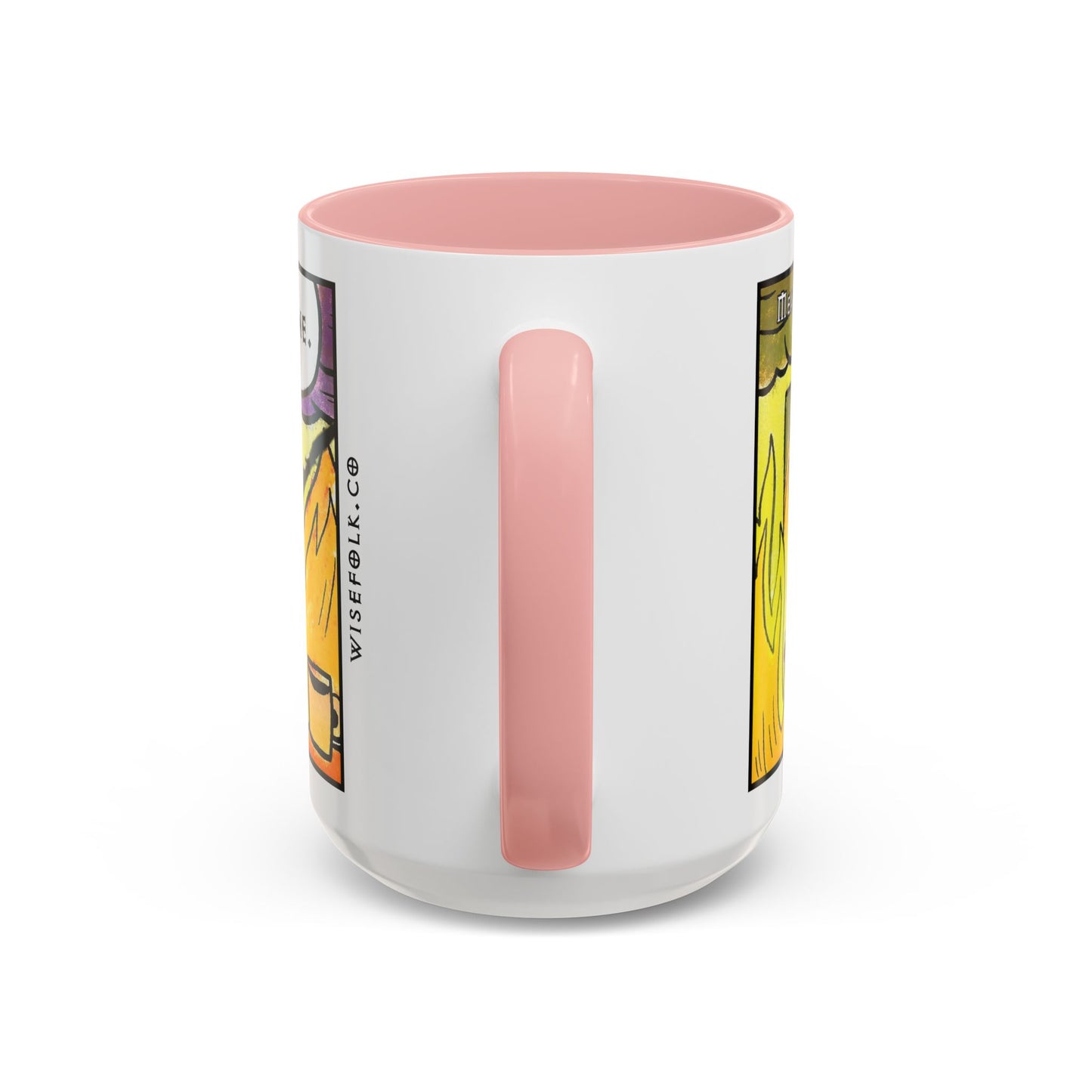 "This is fine" Travincal Mercenary 11oz and 15oz Coffee Mug – For Diablo II Resurrected Players and Coffee Lovers