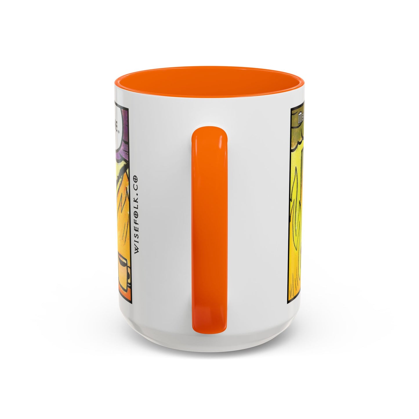 "This is fine" Travincal Mercenary 11oz and 15oz Coffee Mug – For Diablo II Resurrected Players and Coffee Lovers