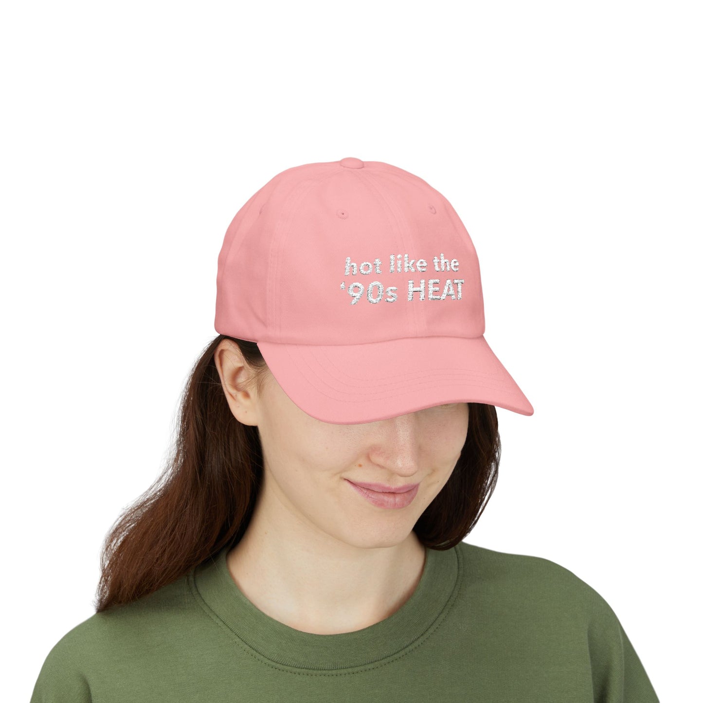 "Hot Like the '90s HEAT" PeasTV Classic Dad Cap — Embroidered Baseball Hat