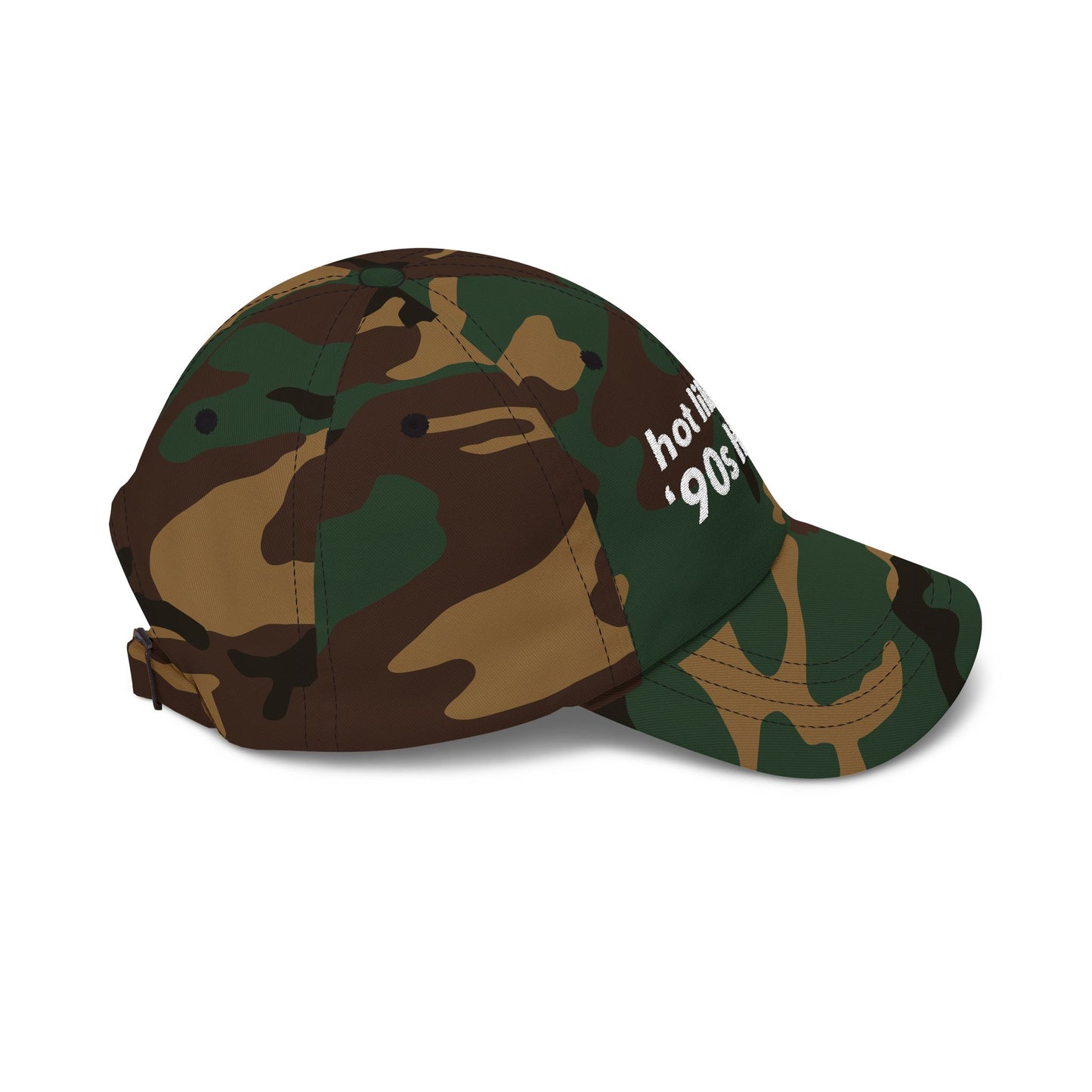 "Hot Like the '90s HEAT" PeasTV Classic Dad Cap — Embroidered Baseball Hat