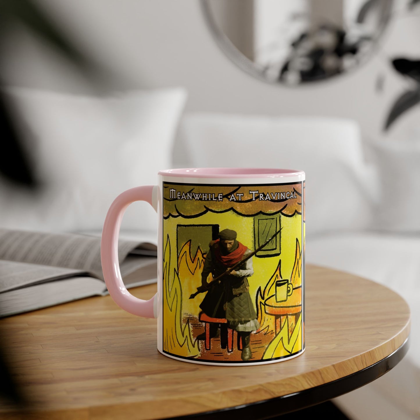 CANADA Product - "This is fine" Travincal 11oz Coffee Mug – For Diablo II Resurrected Players and Coffee Lovers