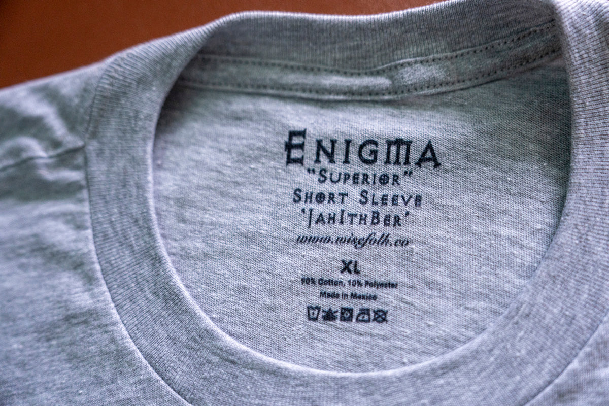 The ENIGMA 'Jah Ith Ber' Runeword - Big and Bold Runes, Superior Cotton Next Level T-Shirt Base