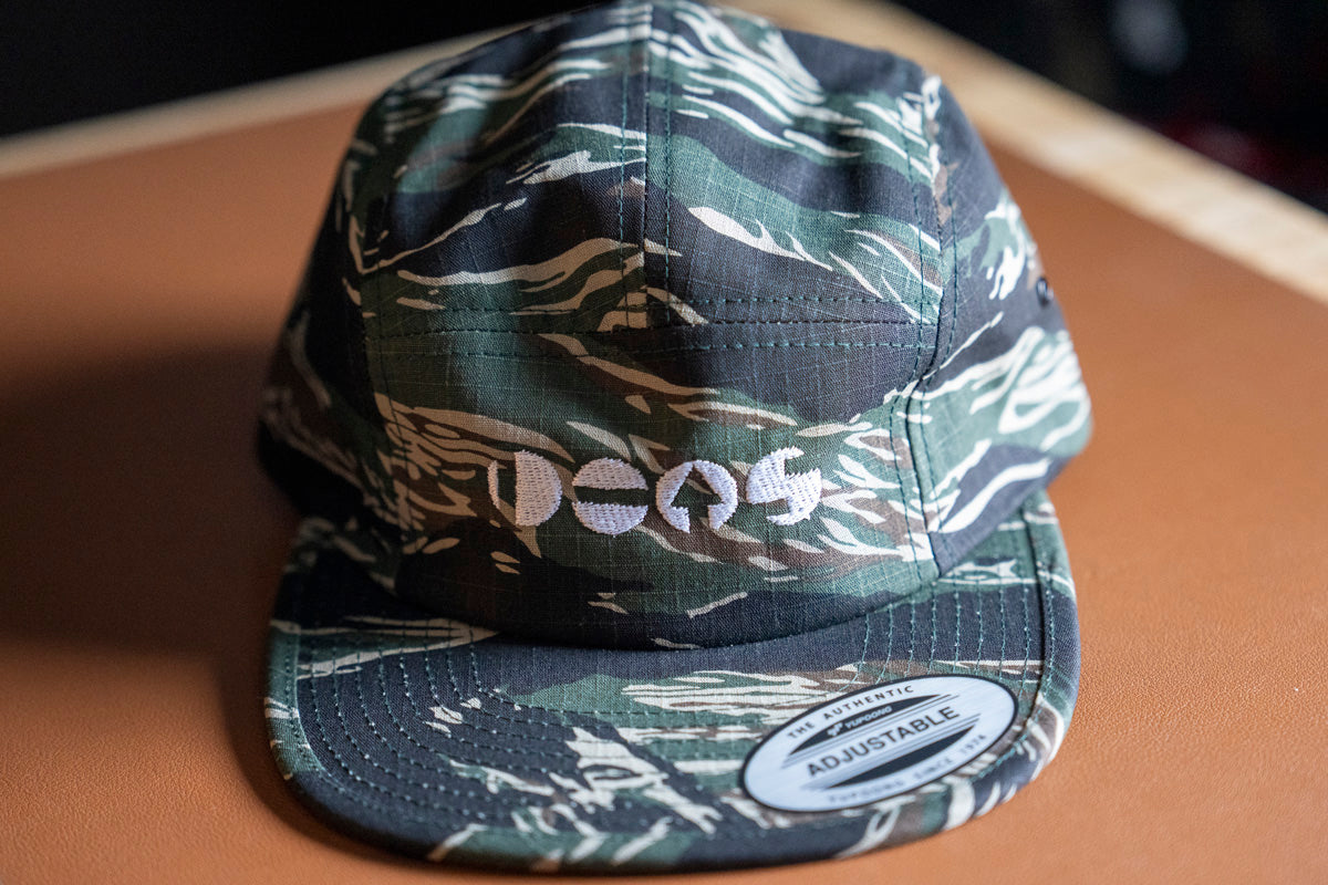 PeasTV 5 Panel Cap with Embroidered Design - Perfect for Casual Streams and Outdoor Adventures