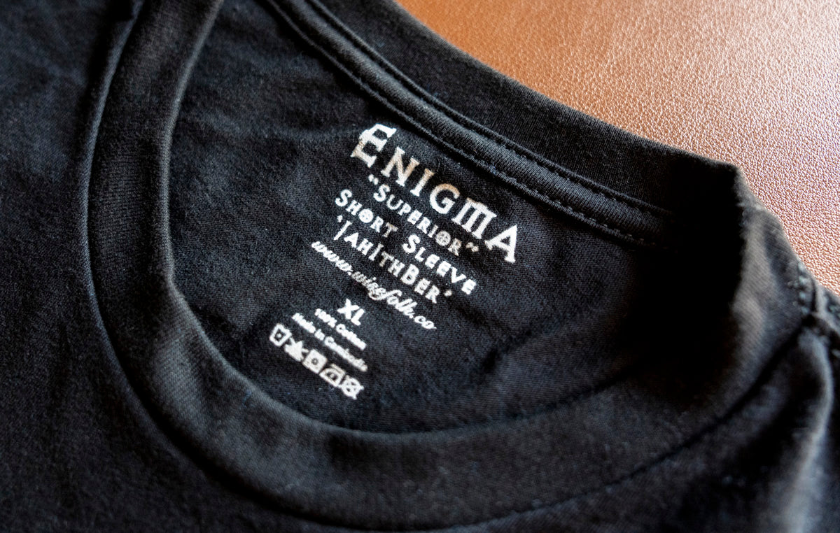 The ENIGMA 'Jah Ith Ber' Runeword - Big and Bold Runes, Superior Cotton Next Level T-Shirt Base