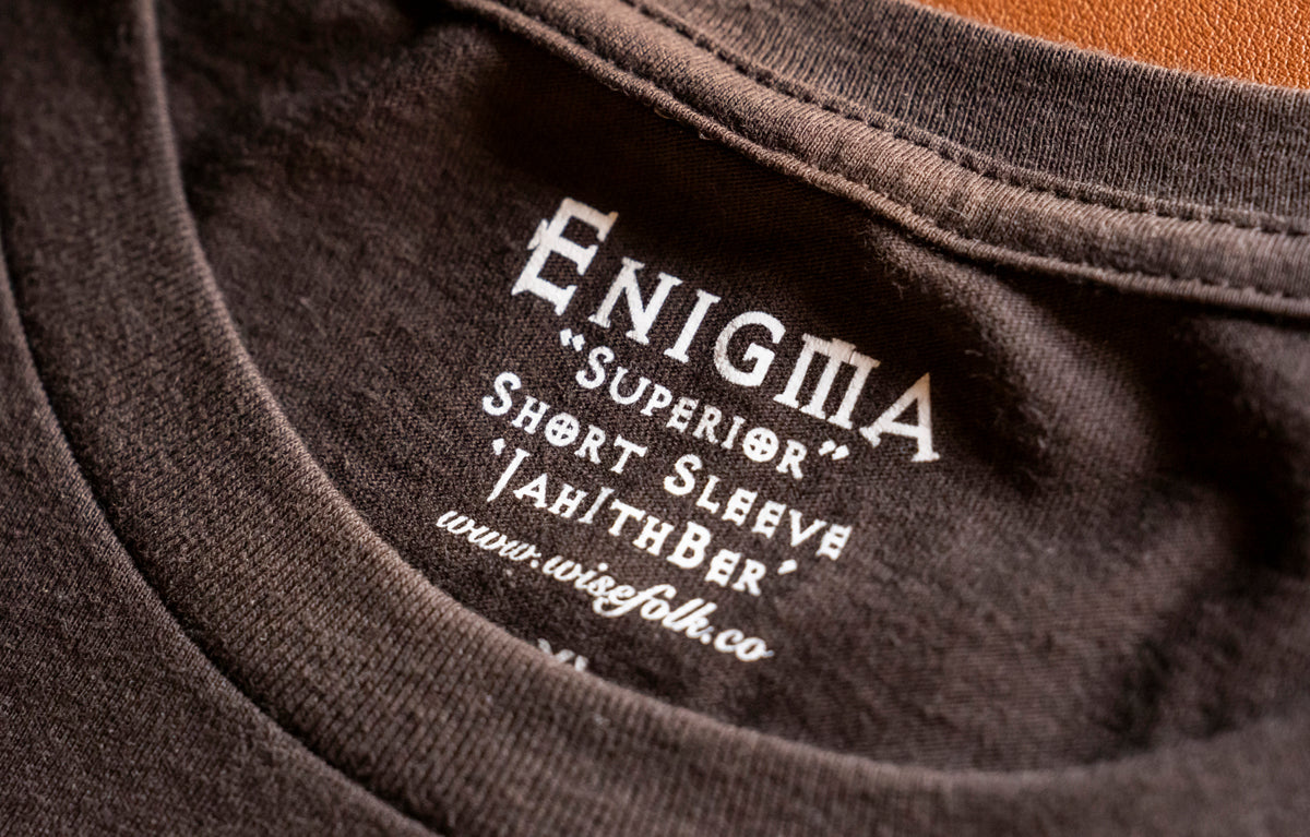 The Minimalist ENIGMA 'Jah Ith Ber' Runeword - Superior Cotton Next Level T-Shirt Base Color Variety Unisex Cotton Crew Tee