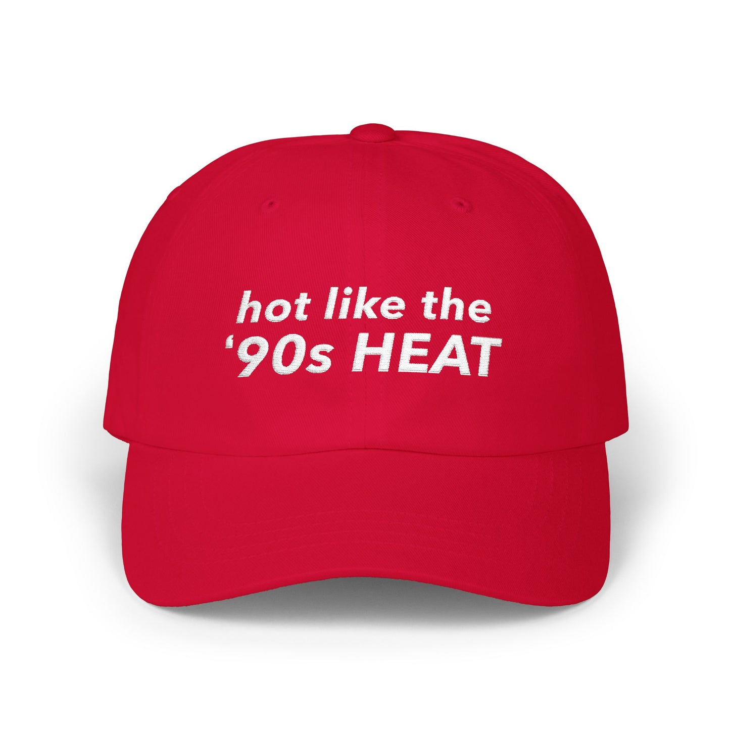 "Hot Like the '90s HEAT" PeasTV Classic Dad Cap — Embroidered Baseball Hat