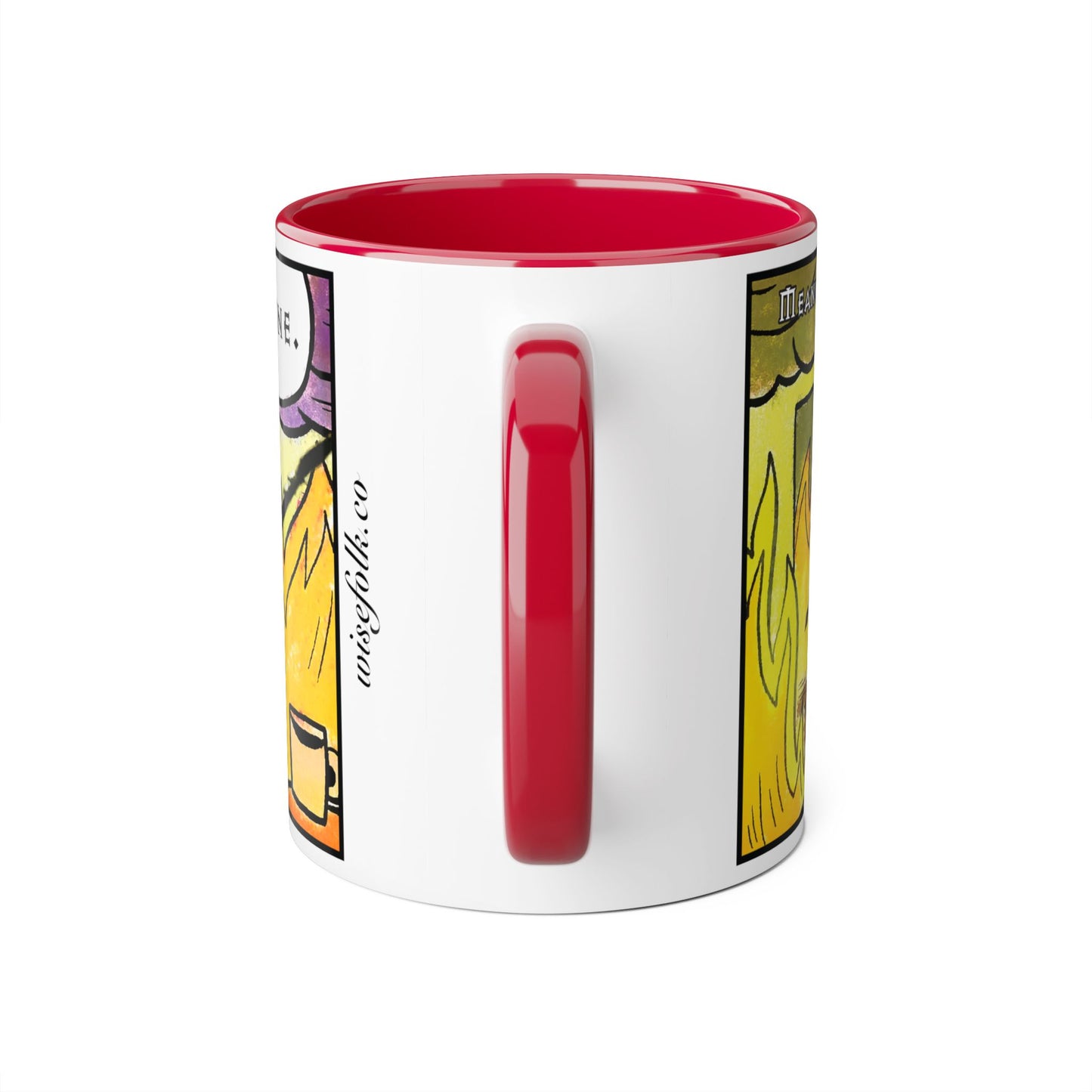 CANADA Product - "This is fine" Travincal 11oz Coffee Mug – For Diablo II Resurrected Players and Coffee Lovers