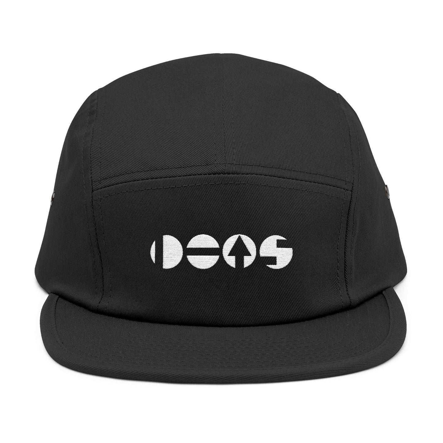 PeasTV 5 Panel Cap with Embroidered Design - Perfect for Casual Streams and Outdoor Adventures