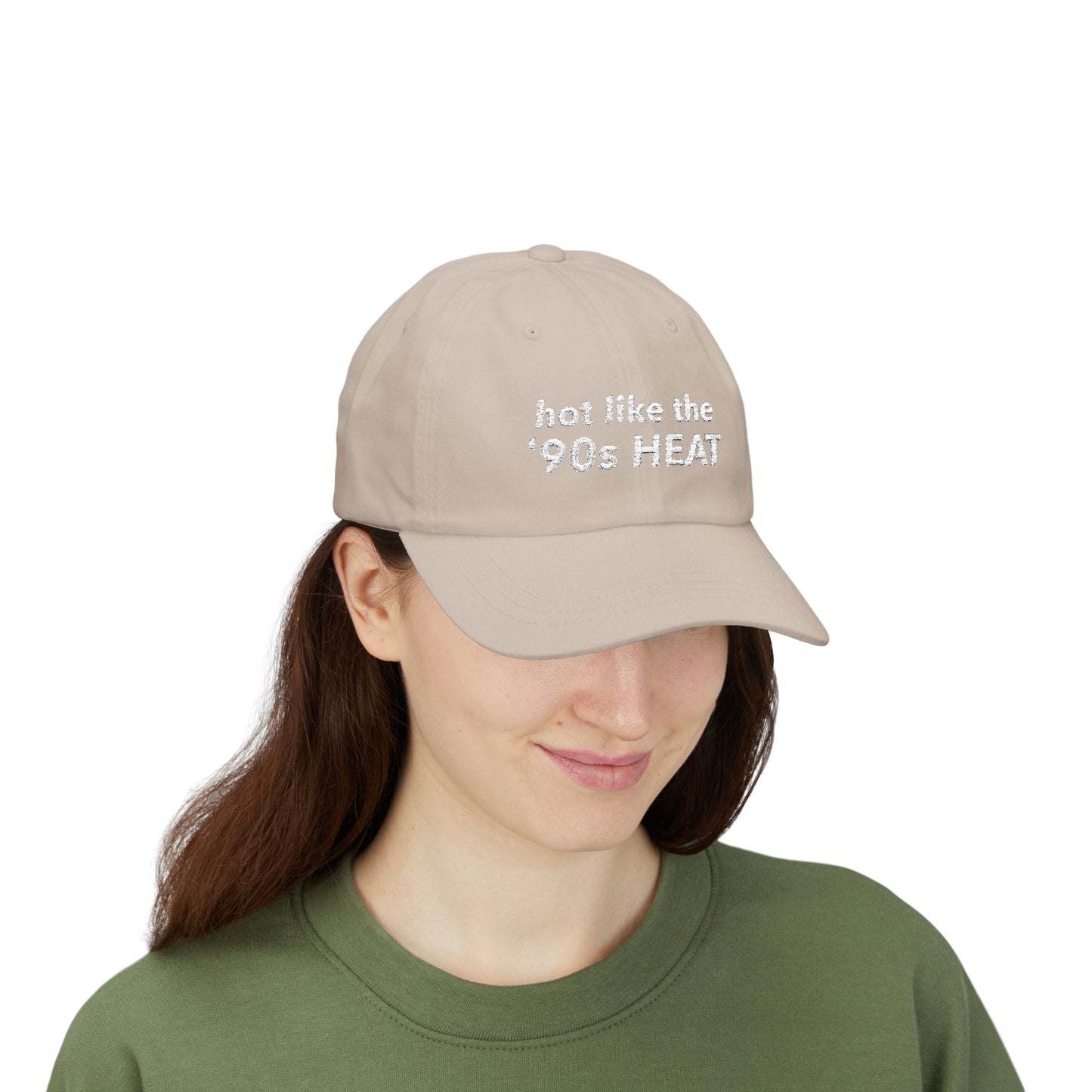 "Hot Like the '90s HEAT" PeasTV Classic Dad Cap — Embroidered Baseball Hat