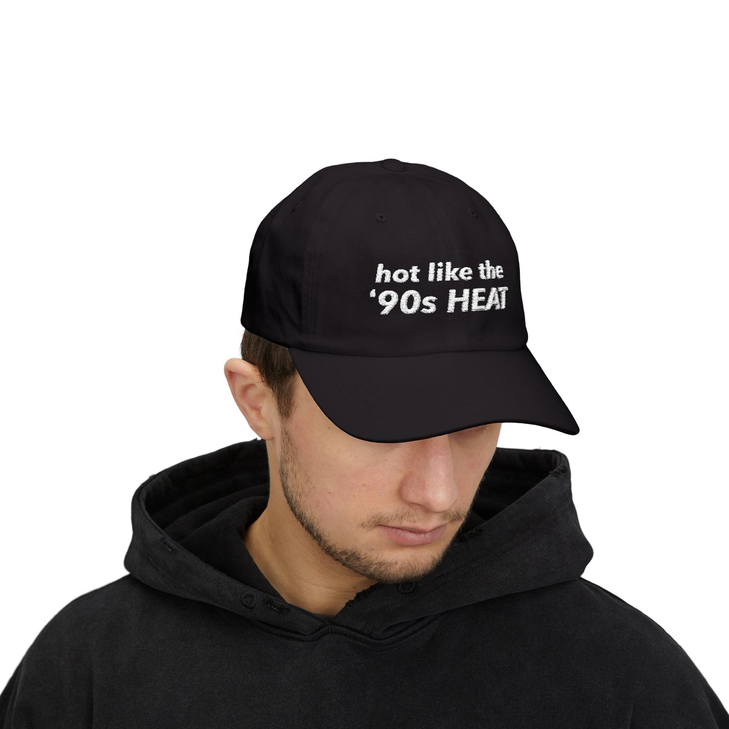 "Hot Like the '90s HEAT" PeasTV Classic Dad Cap — Embroidered Baseball Hat