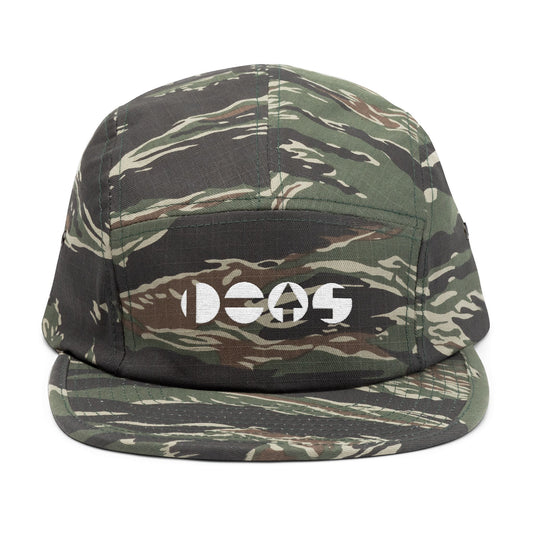 PeasTV 5 Panel Cap with Embroidered Design - Perfect for Casual Streams and Outdoor Adventures