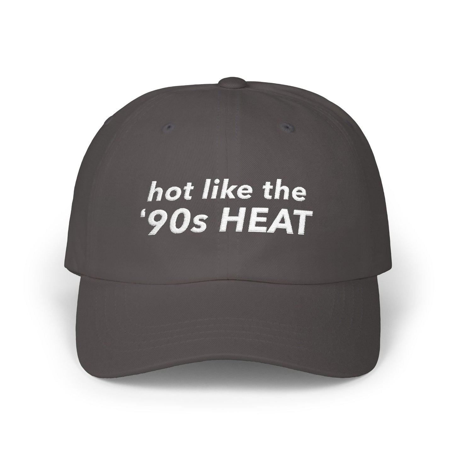 "Hot Like the '90s HEAT" PeasTV Classic Dad Cap — Embroidered Baseball Hat