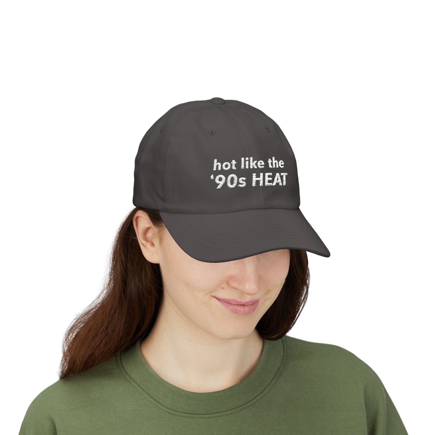 "Hot Like the '90s HEAT" PeasTV Classic Dad Cap — Embroidered Baseball Hat