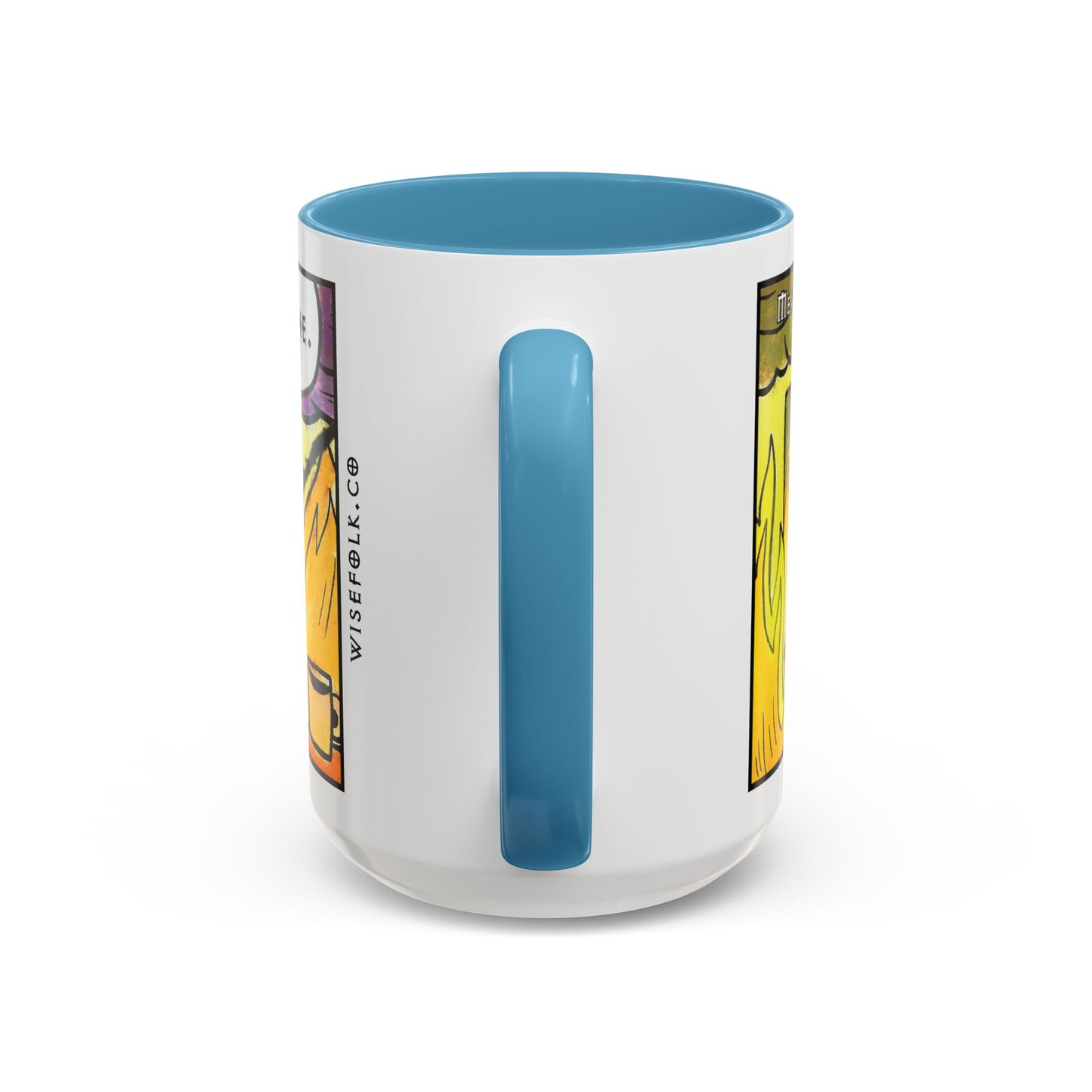 "This is fine" Travincal Mercenary 11oz and 15oz Coffee Mug – For Diablo II Resurrected Players and Coffee Lovers