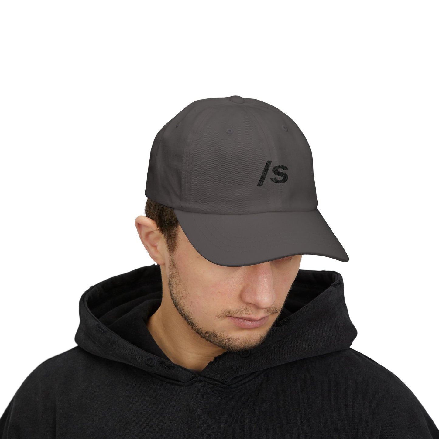 Sarcasm “/s” BLACK Embroidery Classic Dad Hat – Reddit Style Sarcastic Meme Trendy Adjustable Cotton Cap for Casual Outfits