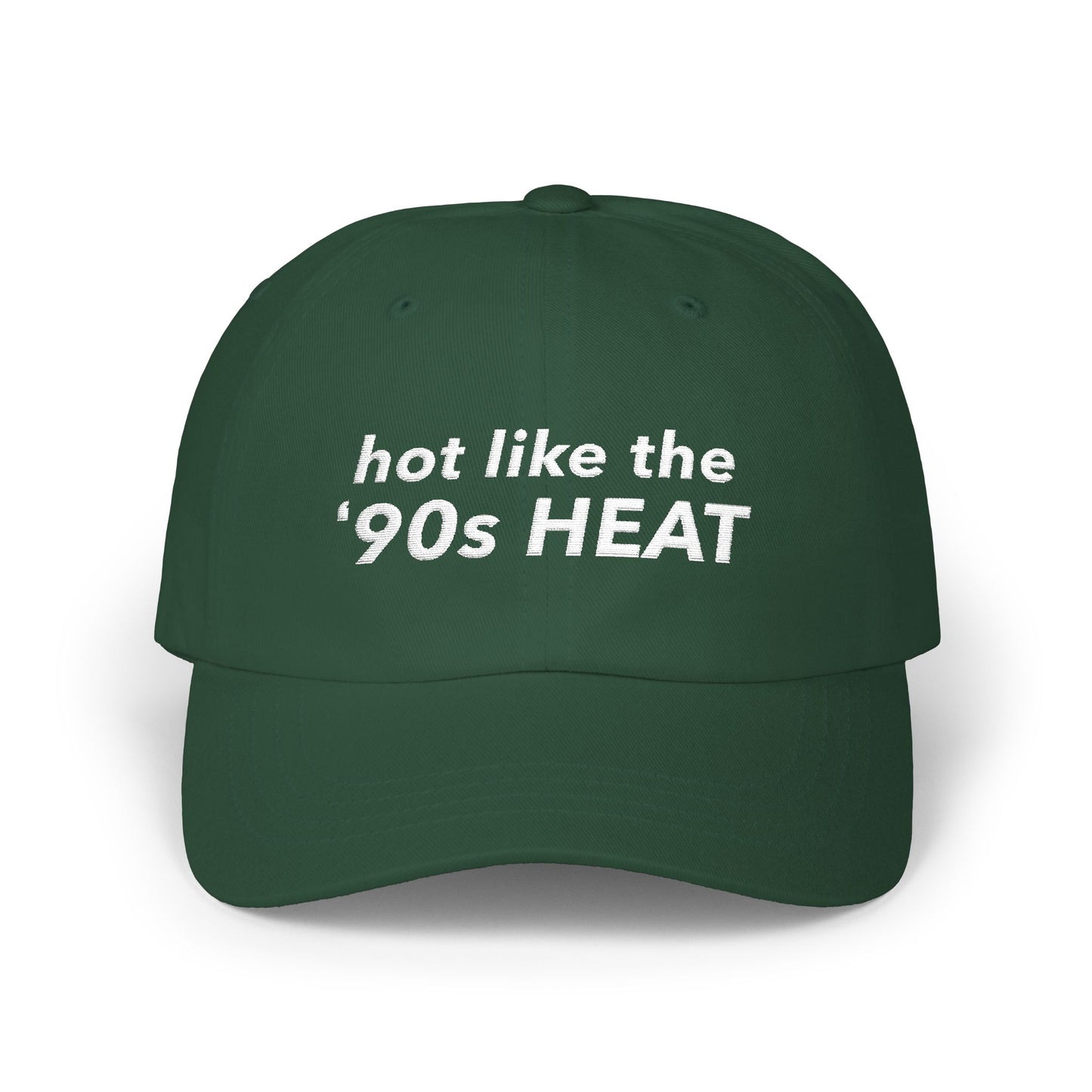 "Hot Like the '90s HEAT" PeasTV Classic Dad Cap — Embroidered Baseball Hat