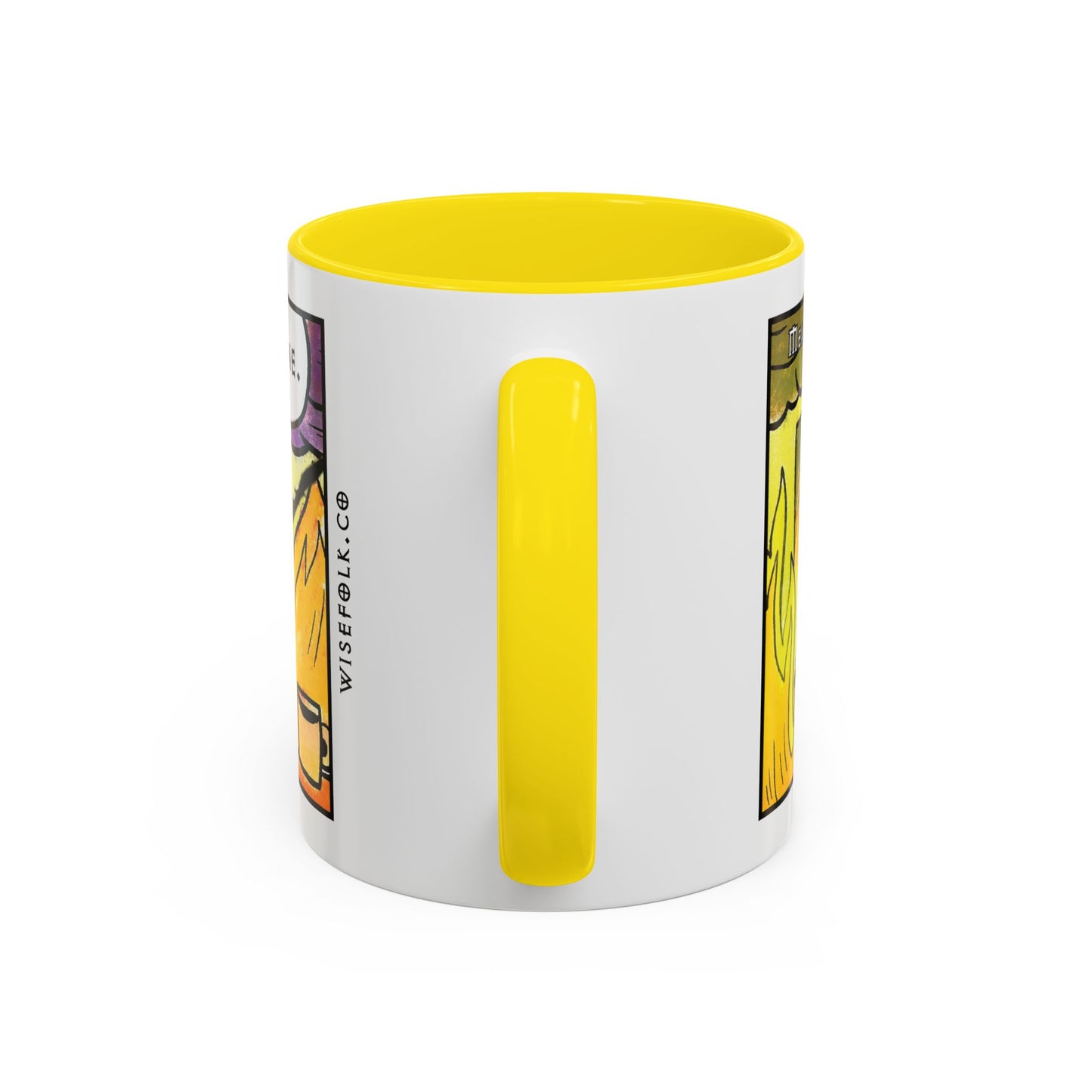 "This is fine" Travincal Mercenary 11oz and 15oz Coffee Mug – For Diablo II Resurrected Players and Coffee Lovers