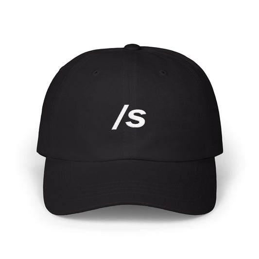 Sarcasm “/s” WHITE Embroidery Classic Dad Hat – Reddit Style Sarcastic Meme Trendy Adjustable Cotton Cap for Casual Outfits