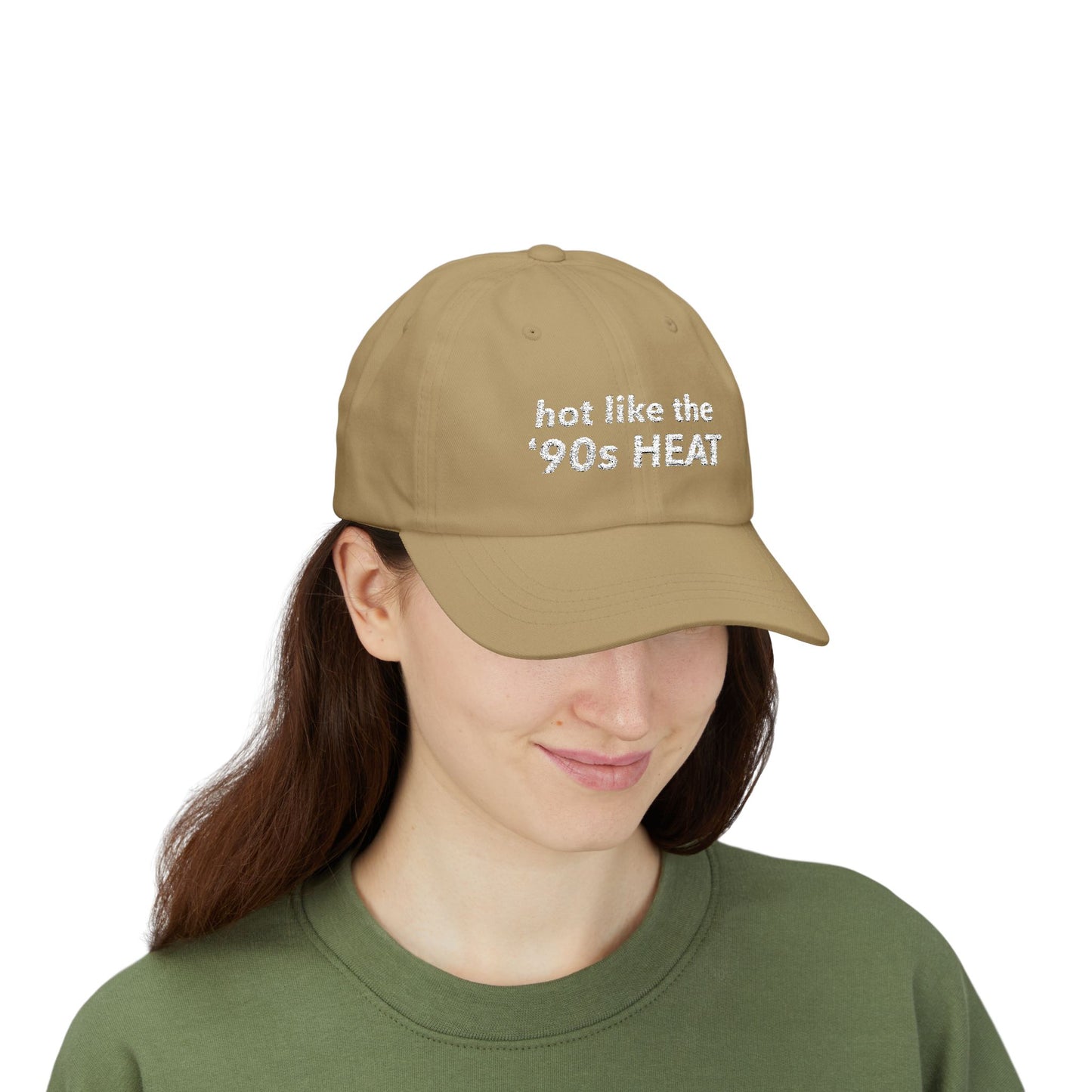"Hot Like the '90s HEAT" PeasTV Classic Dad Cap — Embroidered Baseball Hat
