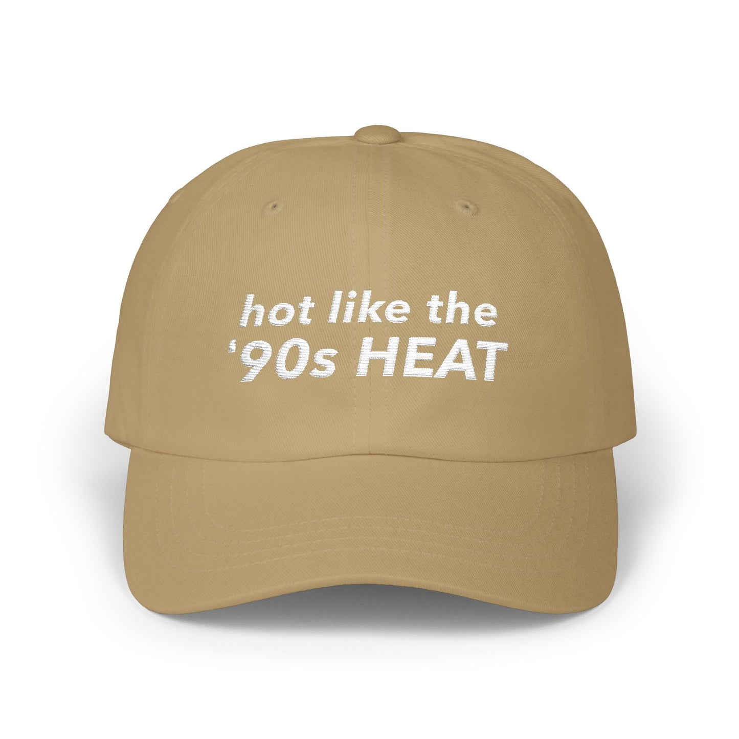 "Hot Like the '90s HEAT" PeasTV Classic Dad Cap — Embroidered Baseball Hat