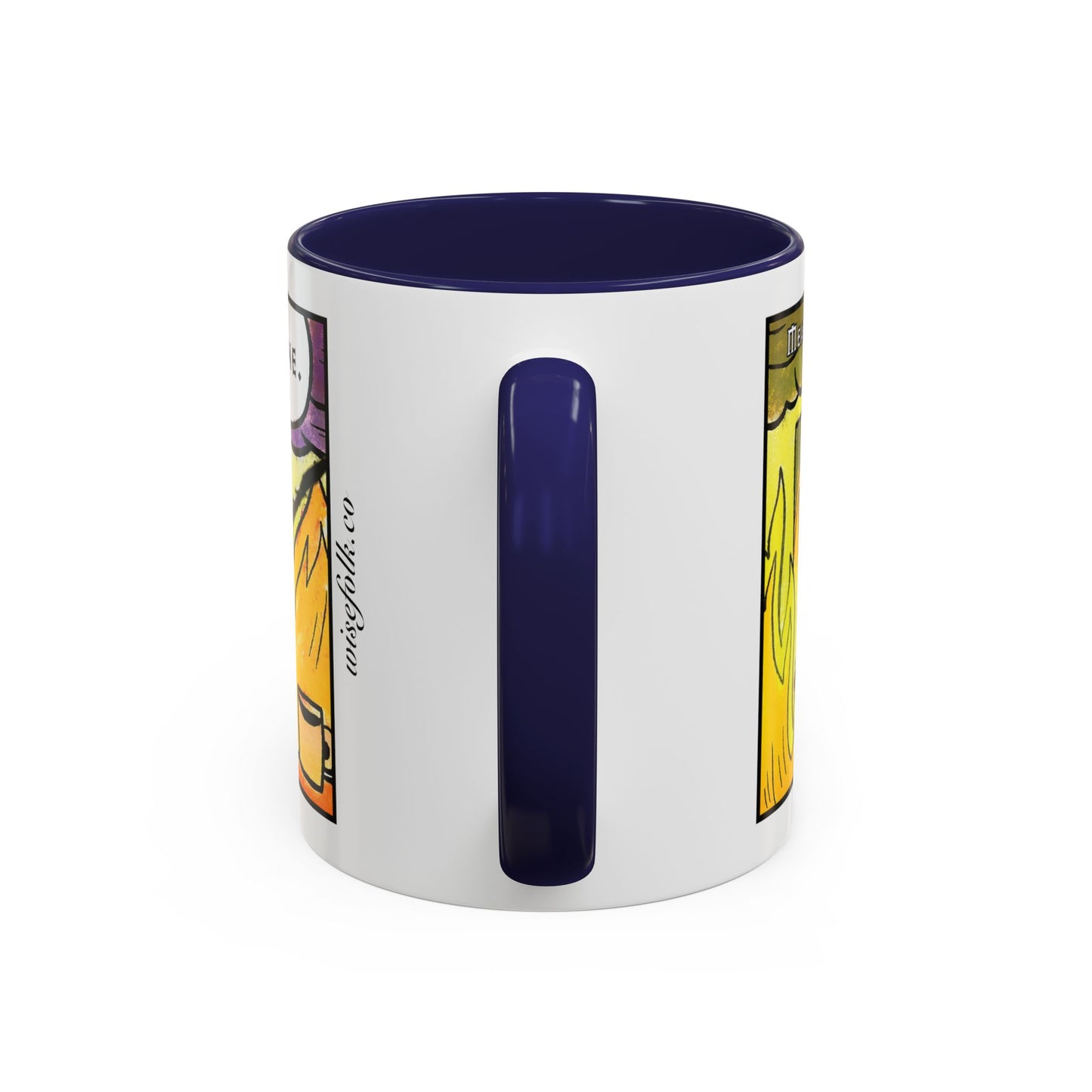 UK Product - "This is fine" Travincal 11oz Coffee Mug – For Diablo II Resurrected Players and Coffee Lovers