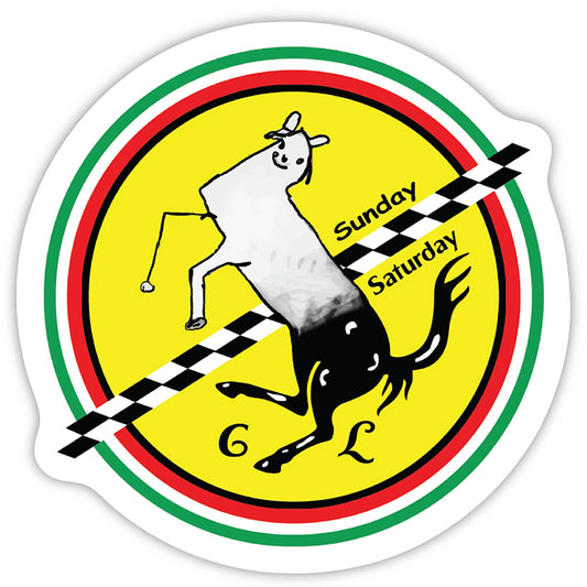 Charles Leclerc Saturday Sunday, Formula Dank Ferrari Formula 1 F1 Sticker - Funny Waterproof Sticker for Laptops, Water Bottles and Smooth Surfaces